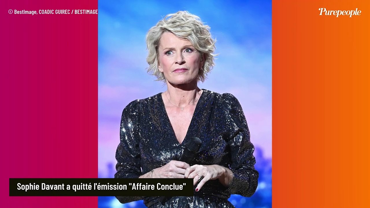 Sophie Davant attristée après avoir quitté l'émission Affaire conclue ? "Je suis dans le deuil..."