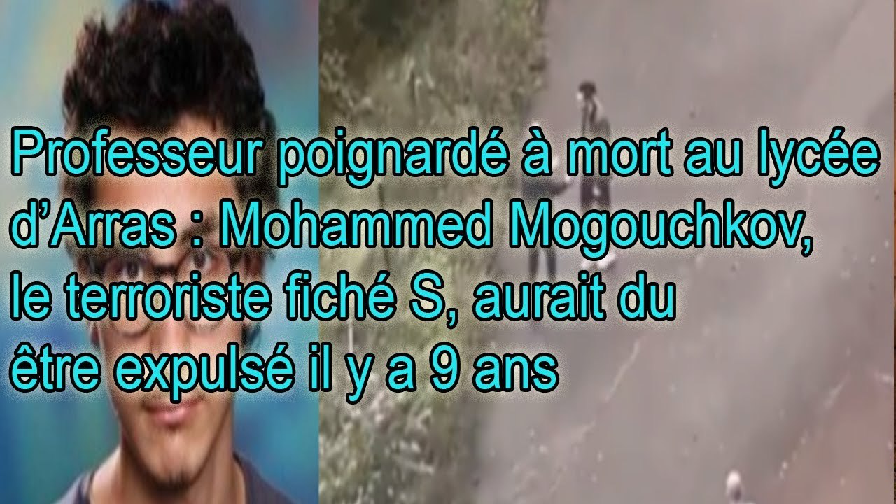 Professeur poignardé à mort au lycée d’Arras