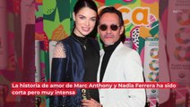 La historia de amor de Marc Anthony y Nadia Ferreira