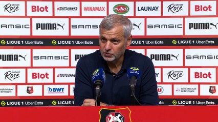 Conférence de presse STADE RENNAIS FC - PARIS SAINT-GERMAIN (1-3) _ 2023-2024