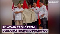 Resmi Deklarasikan Dukungan ke Prabowo, Ketum Projo Berikan Jaket