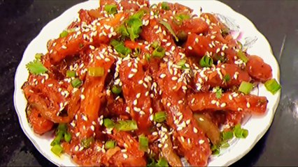 Chilli Potato | CrispyChilli Potato | Honey chilli potato restaurant style l