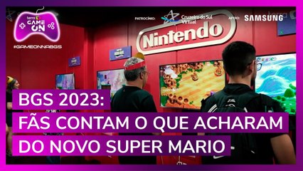 BGS 2023: Fãs contam o que acharam do novo Super Mario