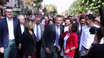 CHP Genel Başkan adayı Özgür Özel, Uşak'ta konuştu