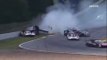 IMSA 2023 Petit Le Mans Race Huge Crash Pile Up Tandy