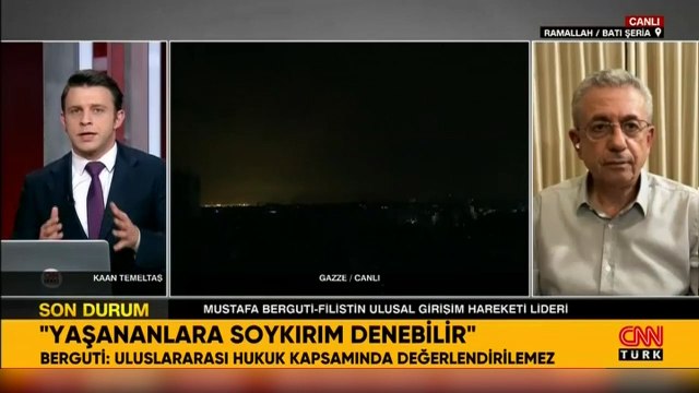 İsrail'in yaptığı savaş suçu Berguti'den CNN Türk'e önemli açıklamalar...