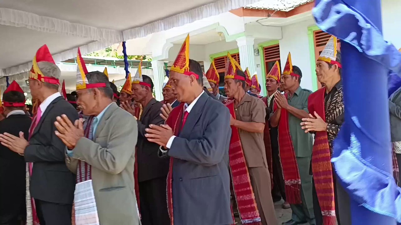 Pesta peresmian Tugu OP Raja Naunang Situmeang