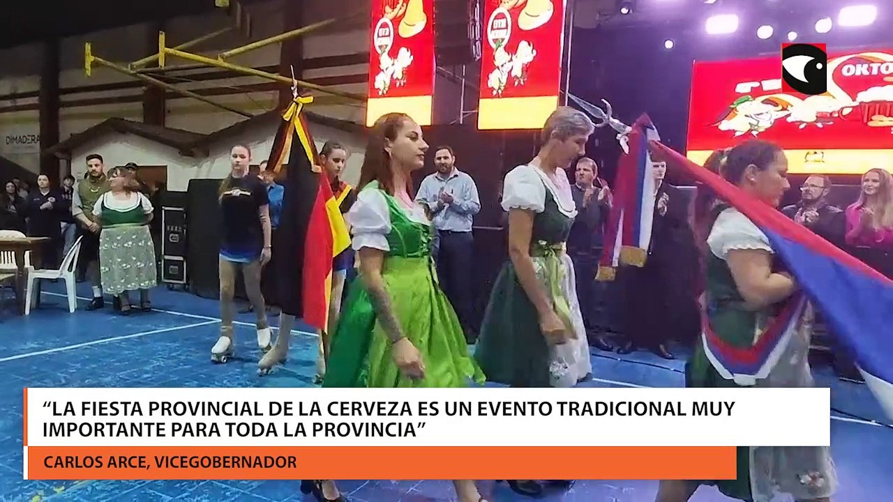 Carlos Arce destacó la importancia y trayectoria de la Fiesta Provincial de la Cerveza: “es un evento que trae alegría al pueblo misionero”