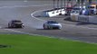 Chase Elliott hits the wall during practice at Las Vegas Motor Speedway