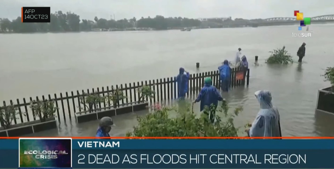 Floods in Vietnam leave two dead