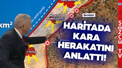 İsrail'in Kara Harekatını Başlatacağı Muhtemel Noktalar! Emekli Tuğgeneral Anlattı