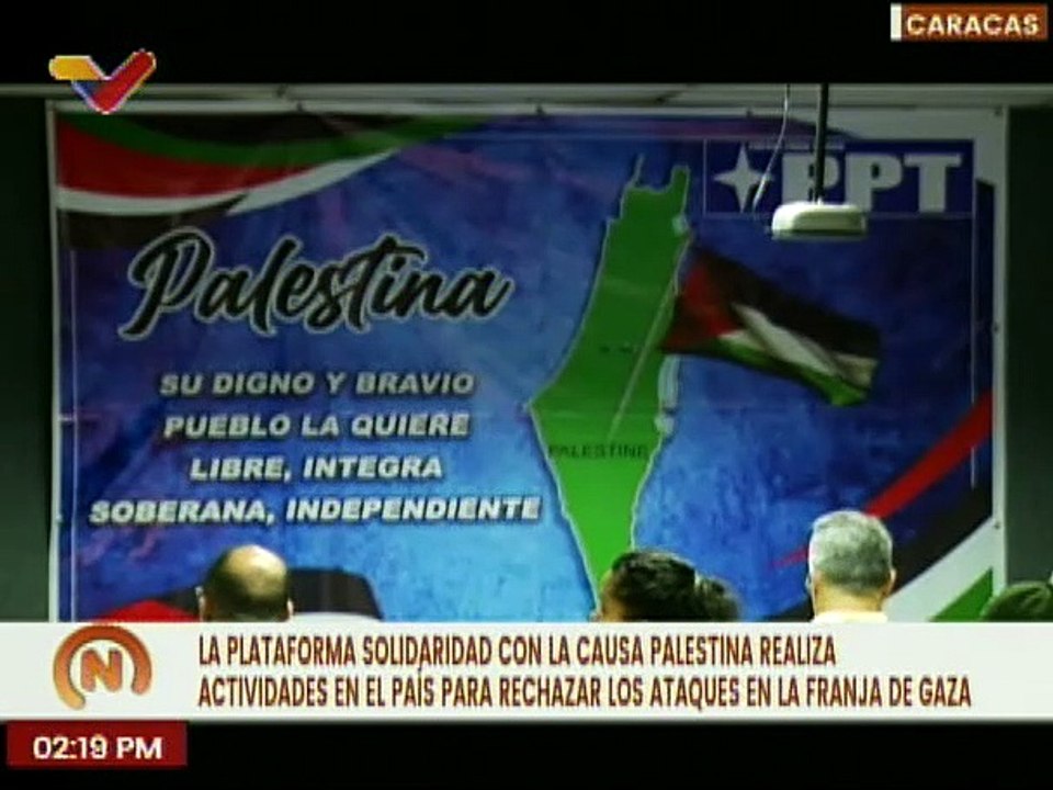 Caracas | PPT organiza foro por la causa Palestina justa