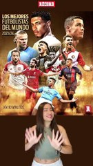 Los 10 MEJORES jugadores del MUNDO 2023/24: SANTI GIMÉNEZ por encima de MESSI Y CR7 #SantiGiménez