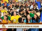 Táchira | Jóvenes del municipio San Cristóbal se movilizaron en defensa del Esequibo