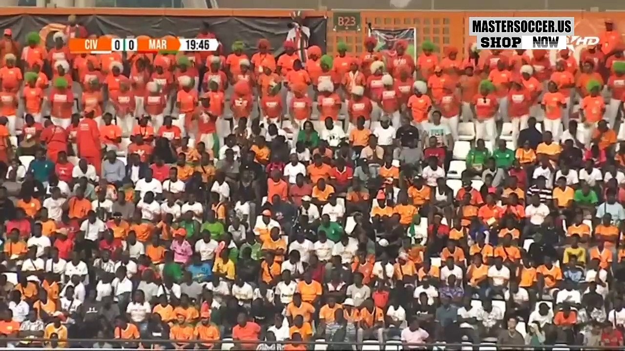 Morocco vs Côte d_Ivoire 1-1 - All  extended Go...
