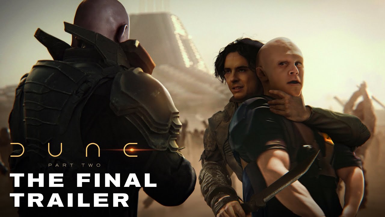 DUNE PART TWO The Final Trailer 2024 Timothée Chalamet Zendaya Movie Warner Bros HD video