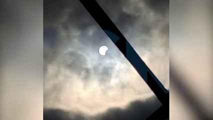 Internauta grava eclipse anular no céu de Cascavel