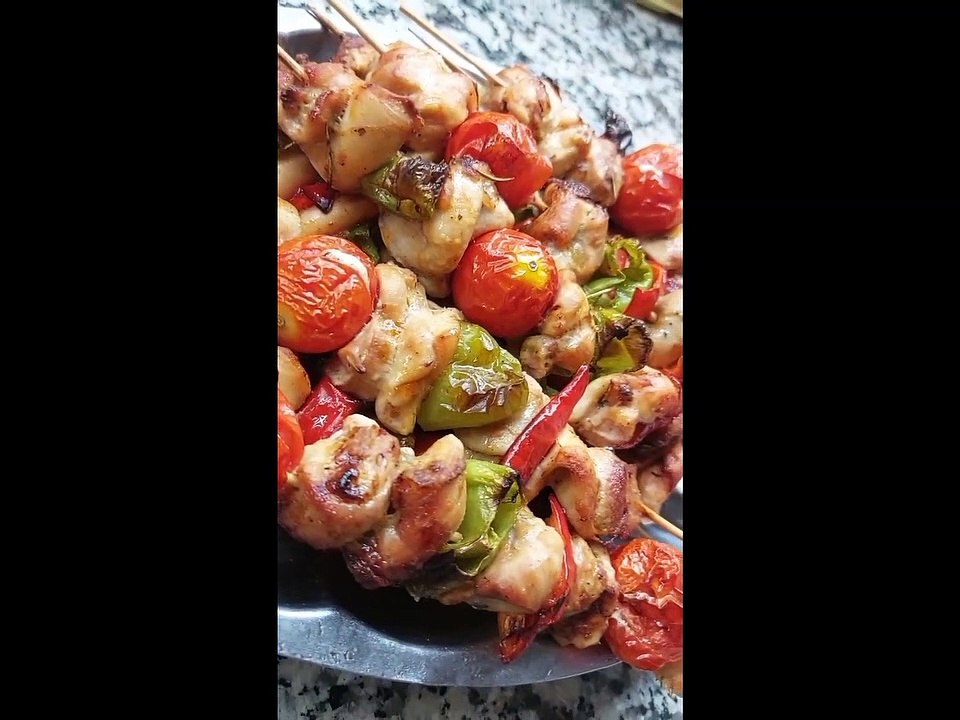 Cooking Shish Kebab and Chicken Kebab In An Airfryer