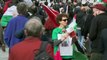 شاهد: تظاهرات في لندن دعمًا للفلسطينيين وتنديدًا بالقصف الإسرائيلي على غزة