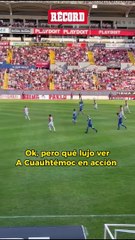 Cuauhtémoc en el amistoso de leyendas de Necaxa