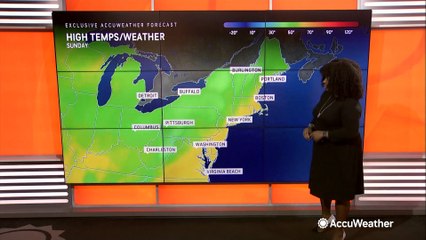 Cool pattern to linger over eastern US