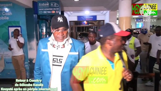 Retour à Conakry de Sékouba Kandia Kouyaté après un périple international