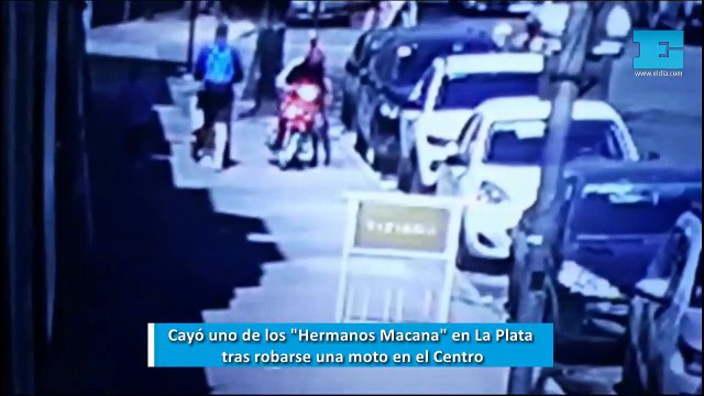 Cayó uno de los Hermanos Macana en La Plata tras robarse una moto en La Plata