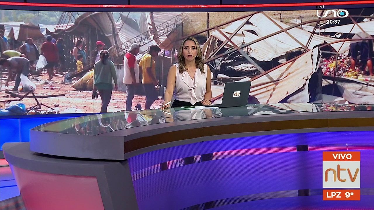 Un incendio consumió 50 casetas que comercializaba licor