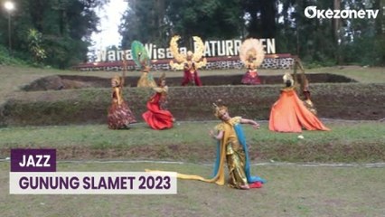 Bernuansa Alam, Gelaran Musik Jazz Gunung Slamet Bikin Baper Penonton