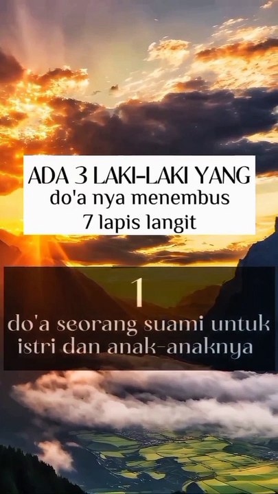 doa yang menembus langit