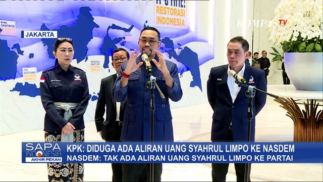 Ahmad Sahroni Bantah Ada Aliran Dana Korupsi Syahrul Yasin Limpo ke Partai Nasdem!