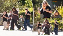 Tori Spelling spends quality time with A kids after ex Dean McDermott holds hands with another woman