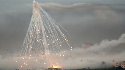 Israel officially caught using white phosphorus against Palestinians
