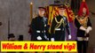 Queen’s eight grandchildren to stand vigil beside coffin in Westminster Hall