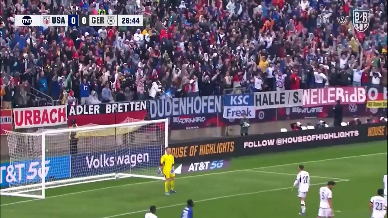 USA 1-3 Germany Highlights - USA lose to Germany despite Pulisic wonder goal 2023