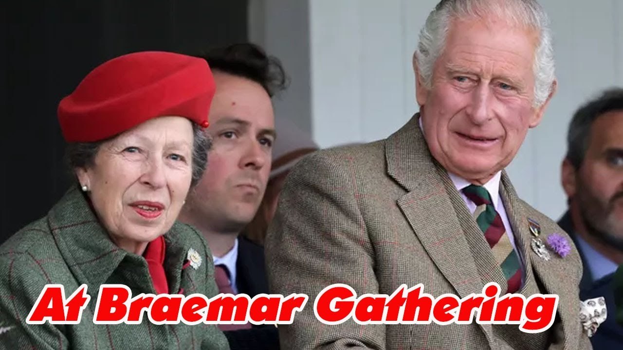 Prince Charles Has a Ball with Sister Princess Anne in Scotland at Braemar Gathering