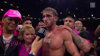 Logan Paul Vs Dillon Danis || Victory Speech After Win