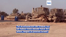 Israel concentra de forma masiva a sus tropas alrededor de la Franja de Gaza