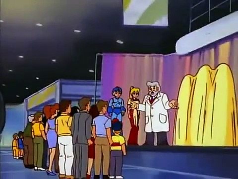 Mega Man #02 Electric Nightmare, science fiction superhero animation based on the video game series by Capcom.