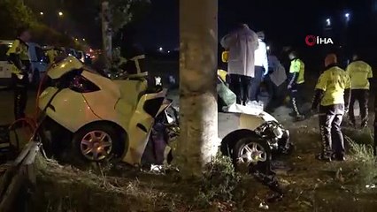 Doğum günü eğlencesinden dönerken faciayı yaşadılar: 3 ölü, 1 ağır yaralı