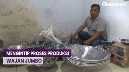 Unik, Pabrik Wajan Jumbo di Jember Masih Gunakan Metode Produksi Tradisional