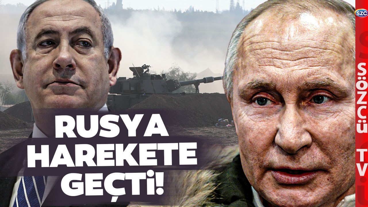 Rusya'dan İsrail Hamas Savaşı Hamlesi! Putin Harekete Geçti