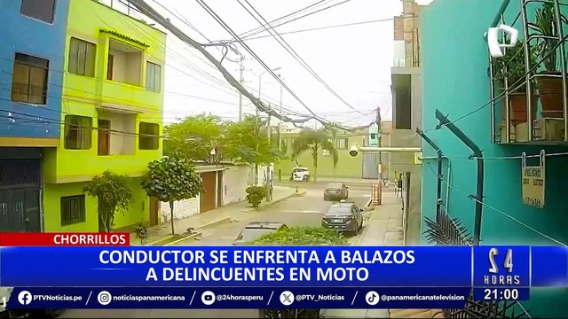 Chorrillos: conductor se enfrenta a balazos a delincuentes que intentaron asaltarlo
