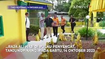 Naik Bentor, Ketum Hanura Oesman Sapta Odang Ziarah ke Makam Pahlawan di Pulau Penyengat