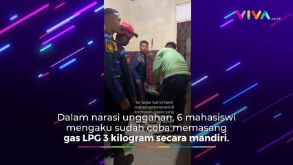 6 Mahasiswi Nekat Panggil Damkar Buat Urusan Dapur