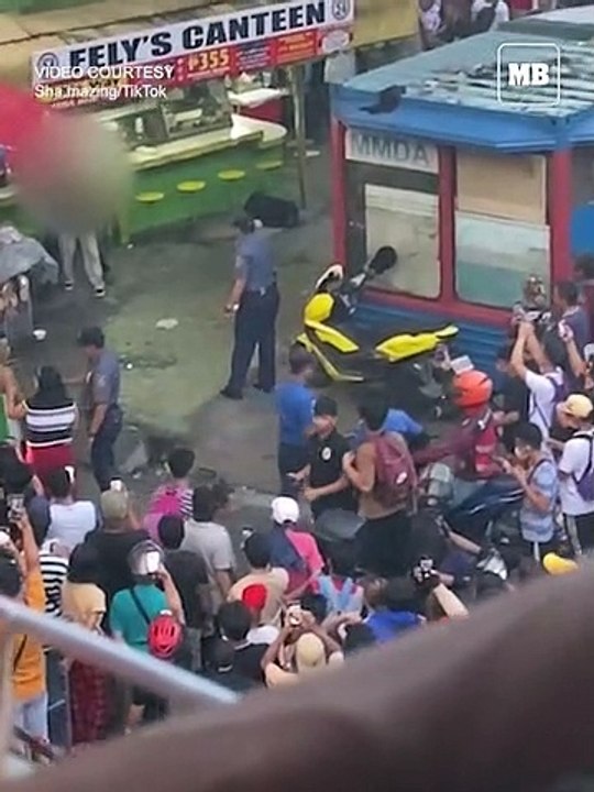 Hostage taking along EDSA Taft