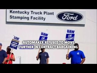 UAW says had to escalate action on Ford