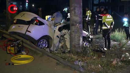 BURSA'DAKİ TRAFİK KAZASINDA, YENİ YAŞINI KUTLAYAN EDA NUR İLE 2 ARKADAŞI ÖLDÜ, 1 YARALI