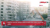 Diyarbakır'da 8 katlı bina, yıkım sırasında çöktü