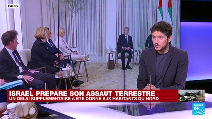 Israël prépare son assaut terrestre : "S'ils donnent ce délai, c'est sans doute parce qu'ils veulent taper extrêmement fort"